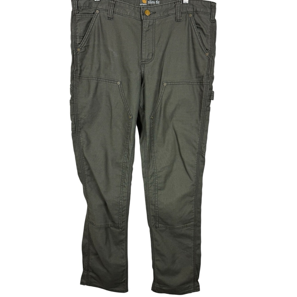 Carhartt Women's Double Front Slim Pants, Sz 12
